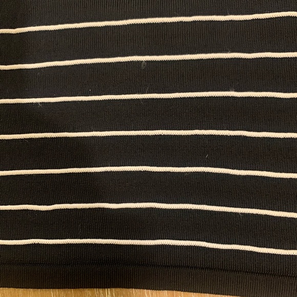 Alice + Olivia Striped Sleeveless Midi Dress - Picture 9 of 13